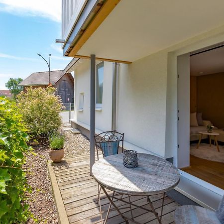 Ferienhaus Bachschloessle Lochau Buitenkant foto