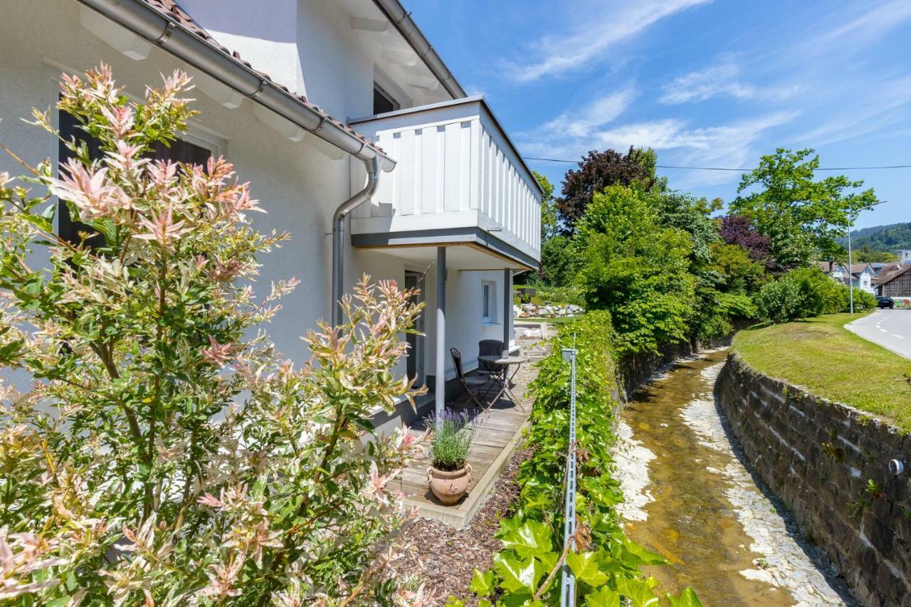 Ferienhaus Bachschloessle Lochau Buitenkant foto