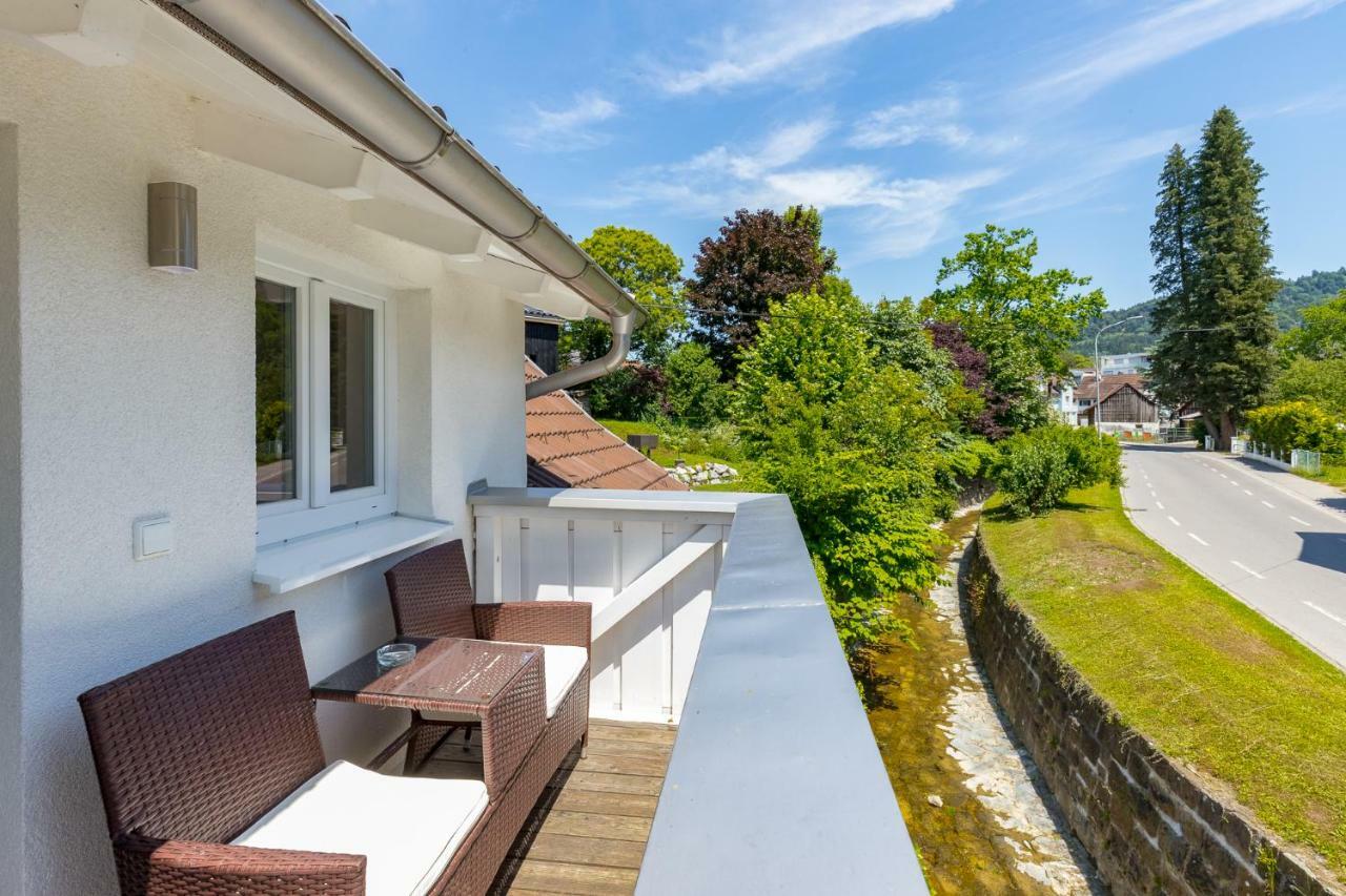 Ferienhaus Bachschloessle Lochau Buitenkant foto