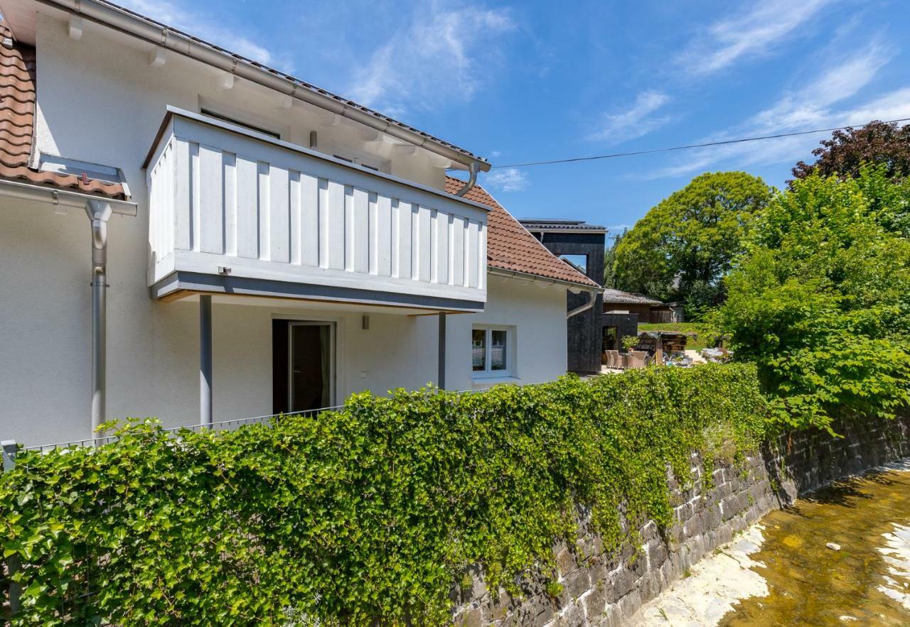 Ferienhaus Bachschloessle Lochau Buitenkant foto